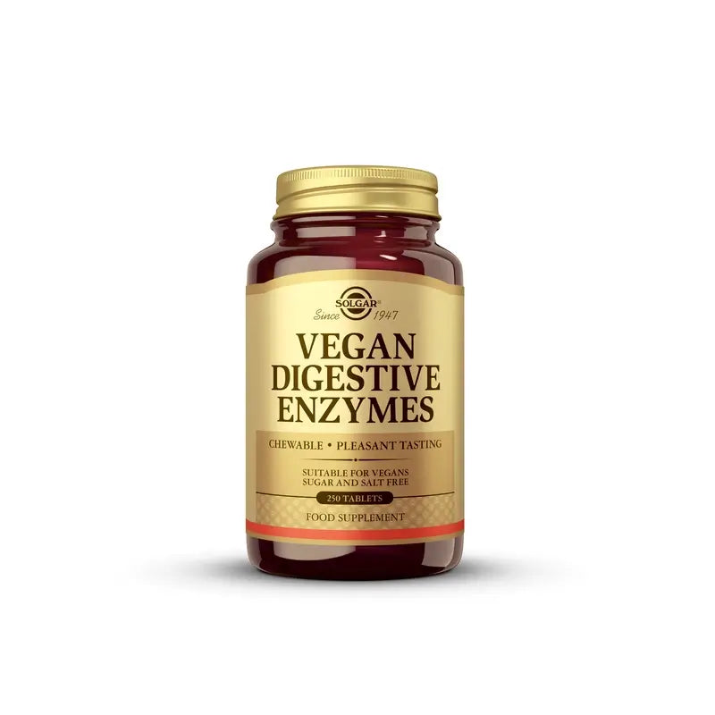Solgar Vegan Digestive Enzymes, 250 tablets