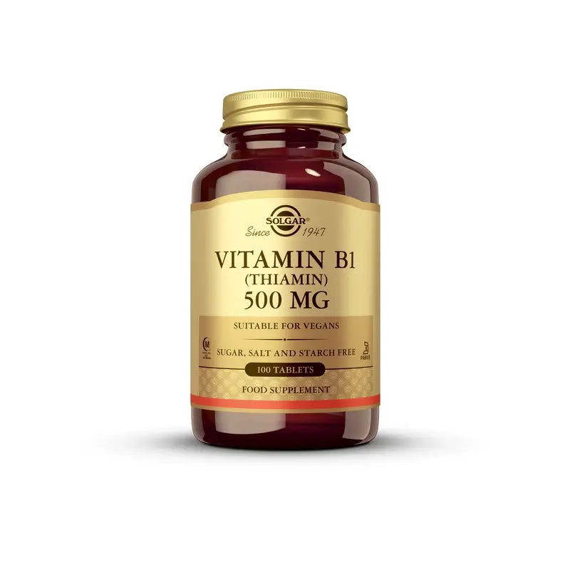 Solgar Vitamine B1 500 mg, 100 comprimés