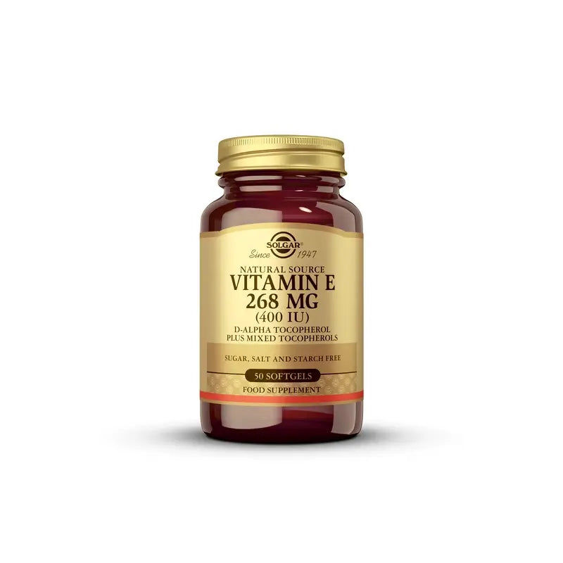 Solgar Vitamine E 400 IU, 50 softgels