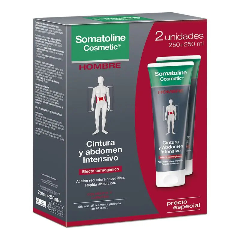 Somatoline Men Waist and Abdomen Duplo