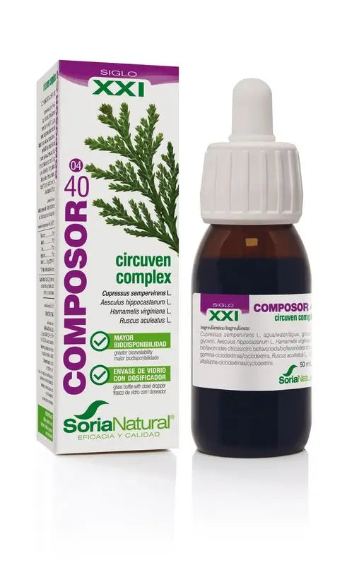 Soria Natural Composor 40 Circuven (Ruscus) S Xxi, 50 Ml