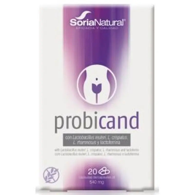 Soria Natural Probicand 20 Cápsulas
