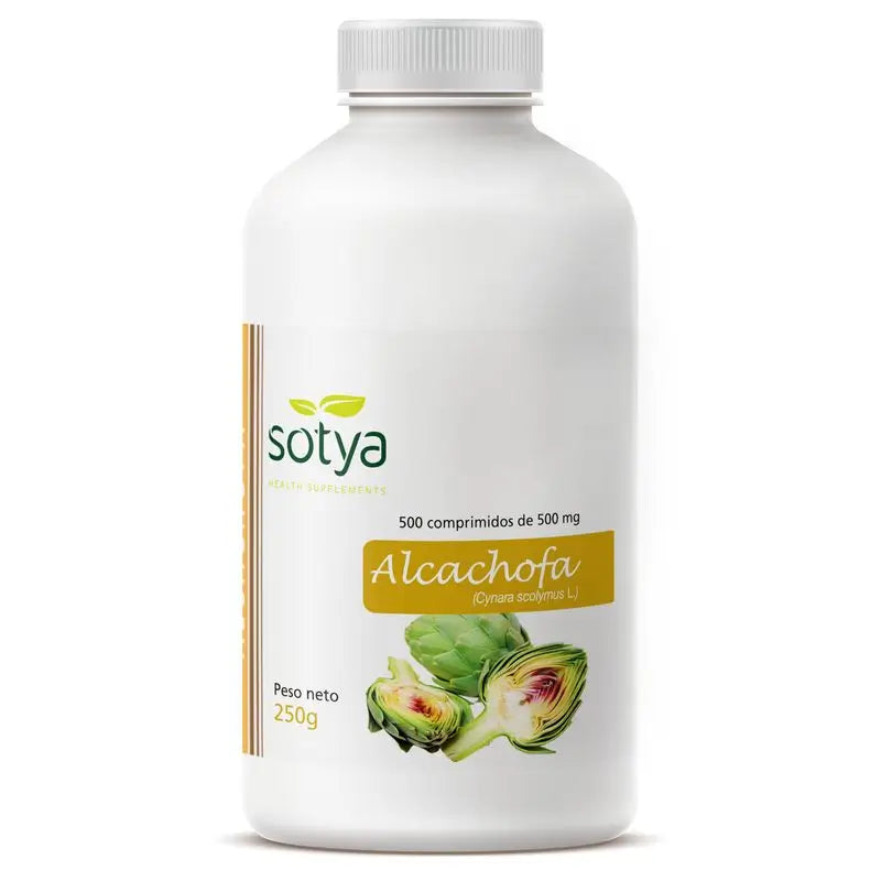 Sotya Alcachofa 500 Mg., 500 Comprimdos