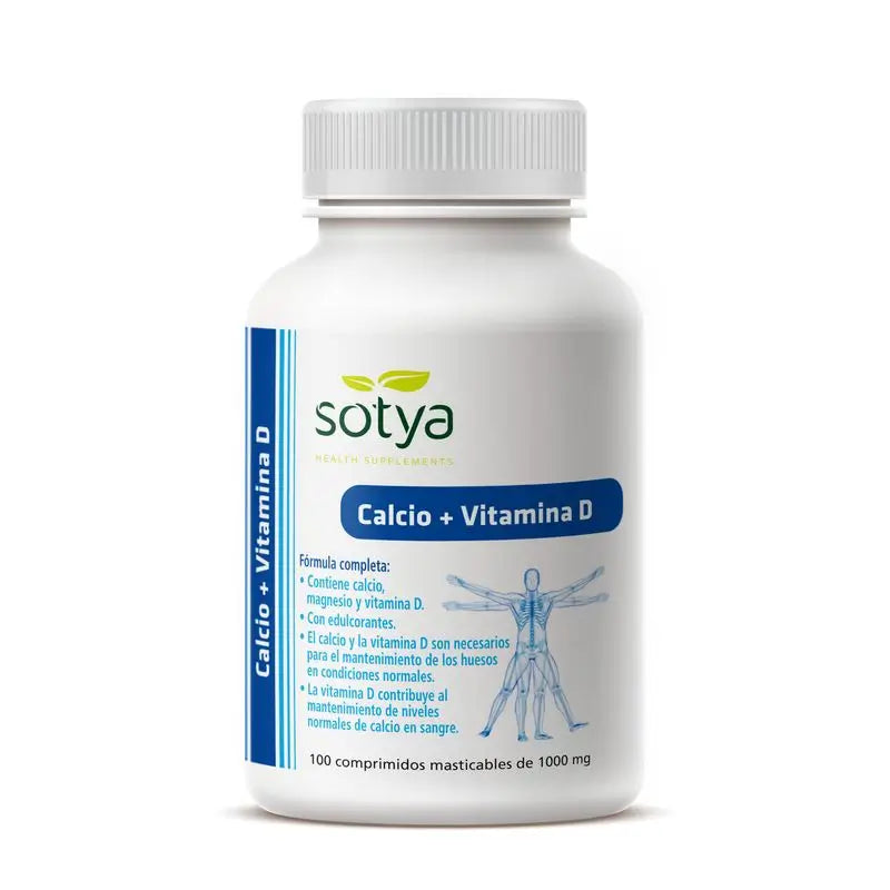 Sotya Calcio + D 3, 100 Comprimidos