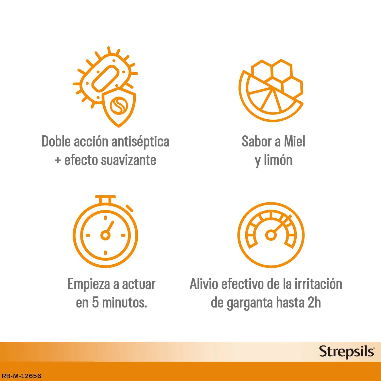 Strepsils Miel et Citron, 24 pastilles