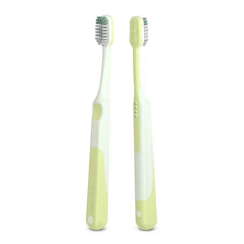 Brosse à dents pour bébés Suavinex +6 ans, verte
