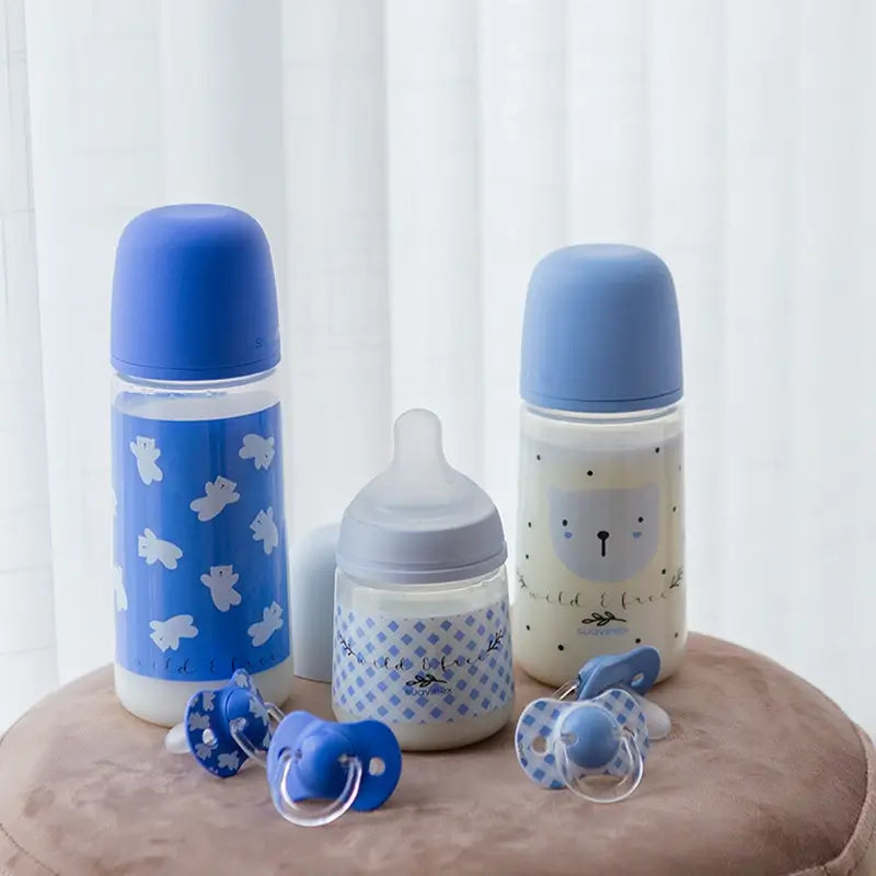 Suavinex Sucettes Sx Pro Teat 0/6 Mois Wild&Free Blue, 2 unités