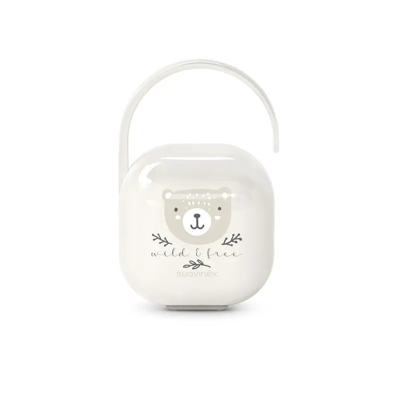Suavinex Porte sucette +0 mois Wild&Free Beige