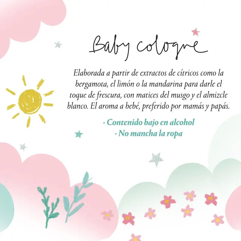 Suavinex Baby Pack avec Baby Cologne 100 Ml + Travel Format 50 Ml + Peluche pour bébé