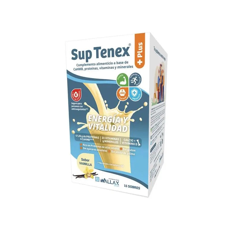 Sup Tenex Plus Vanille, 32g x 15 sachets