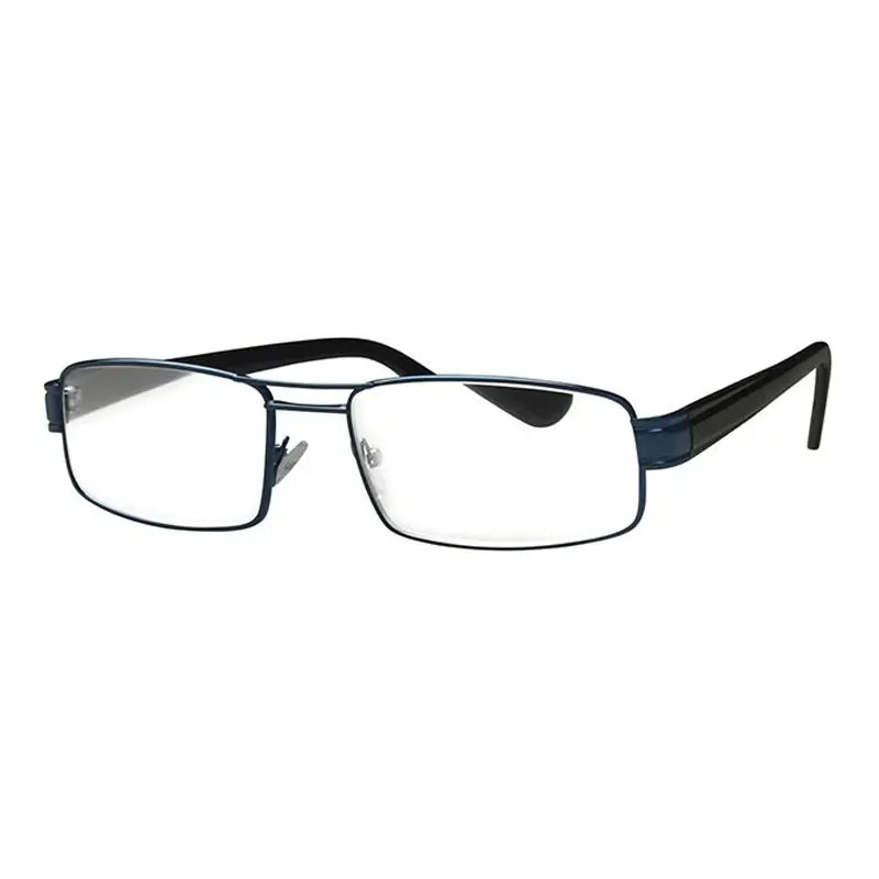 Surgicalmed Euro Optics Lunettes de lecture pour presbyte Cima (Temples bleues et noires) (+3.00) Temples bleues et noires, 1 pièce