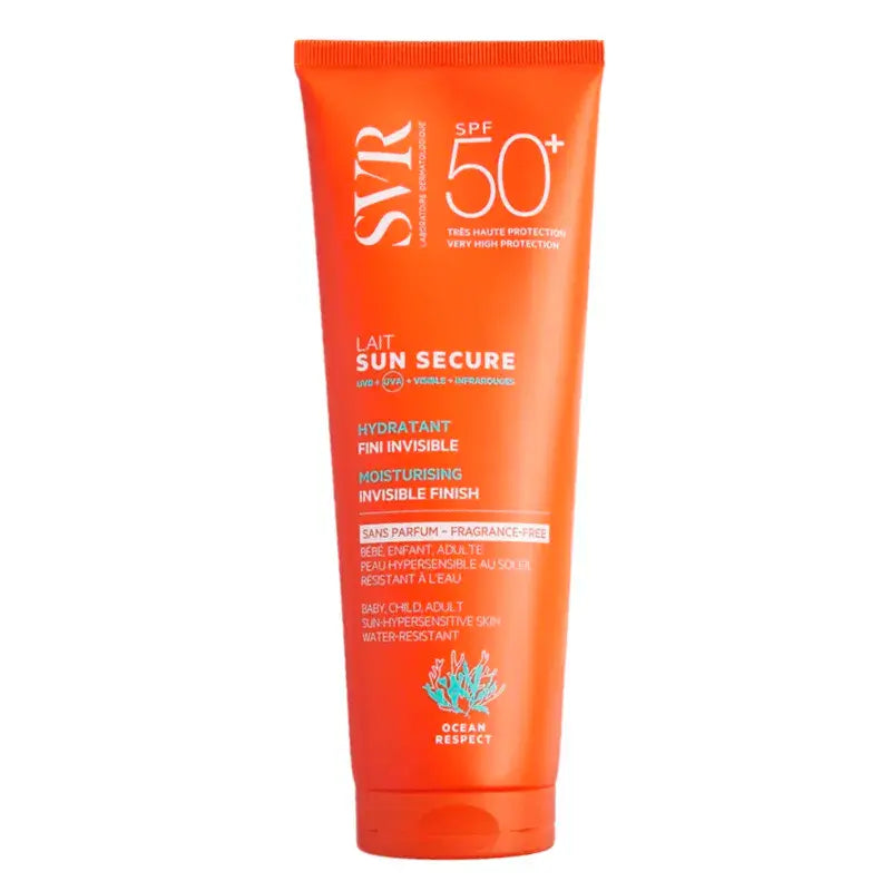 Svr Lait Sun Secure Spf 50+ Non parfumé, 250 ml