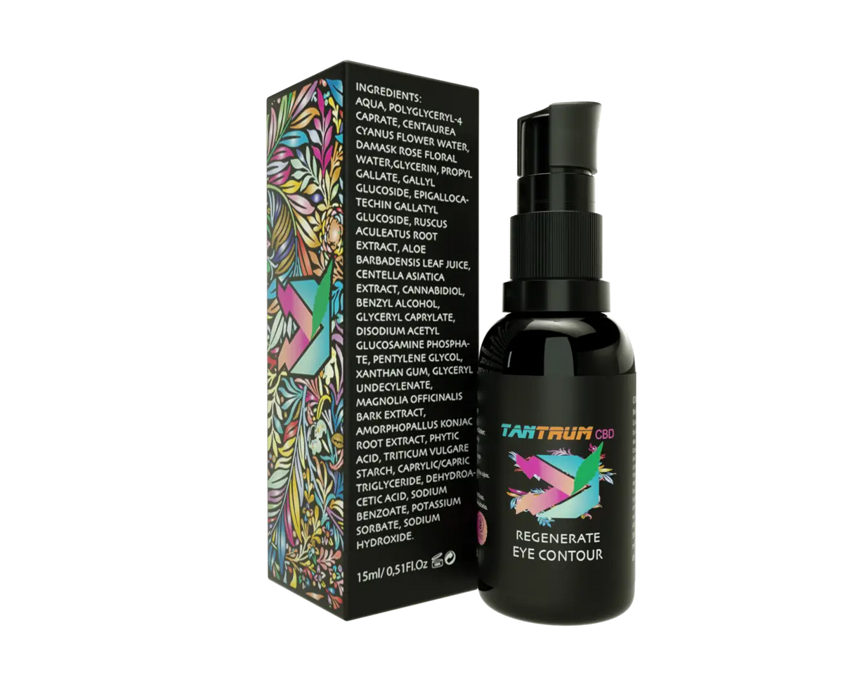 Tantrum Eye Contour Regenerate With CBD , 15 ml