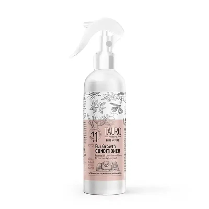 Tauro Pro Line Après-shampoing en spray pour favoriser la pousse du poil, 250 ml