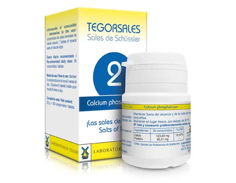 Tegor Tegorsales 2 Fosfato De Calcio, 350 Comprimidos