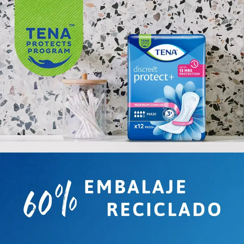 Tena Lady Compresas Maxi, 12 unités