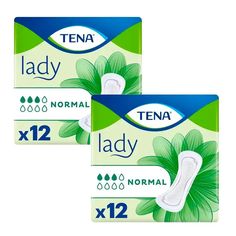 Tena Pack Lady Normal, 2 X 12 unités