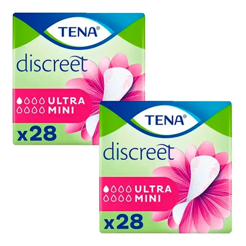 Tena Pack Ladyultra Mini, 2 X 28 unités