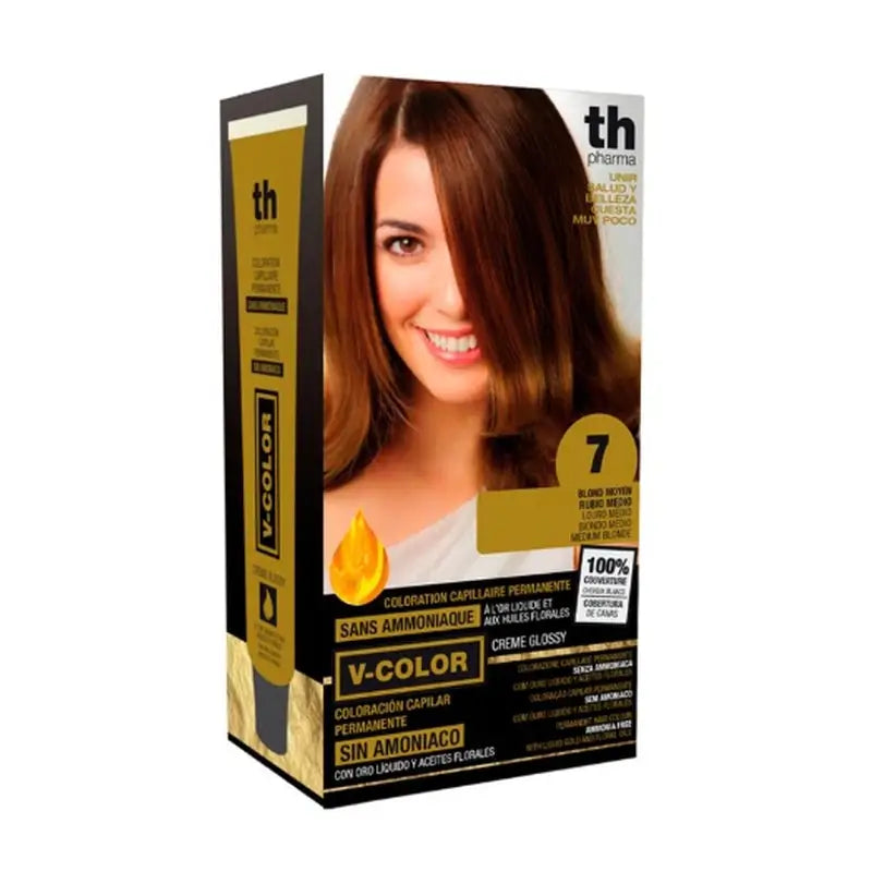 Th Pharma V Colour- Colour Kit No. 7 Ammonia Free C/Liquid Gold