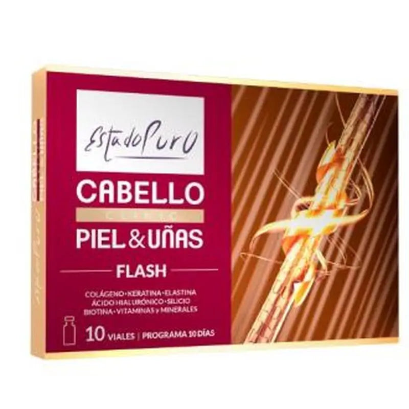 Tongil Cabello Piel Y Uñas Flash 10Viales.
