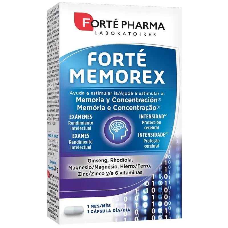 Forté Pharma Forte Memorex, 30 tablets