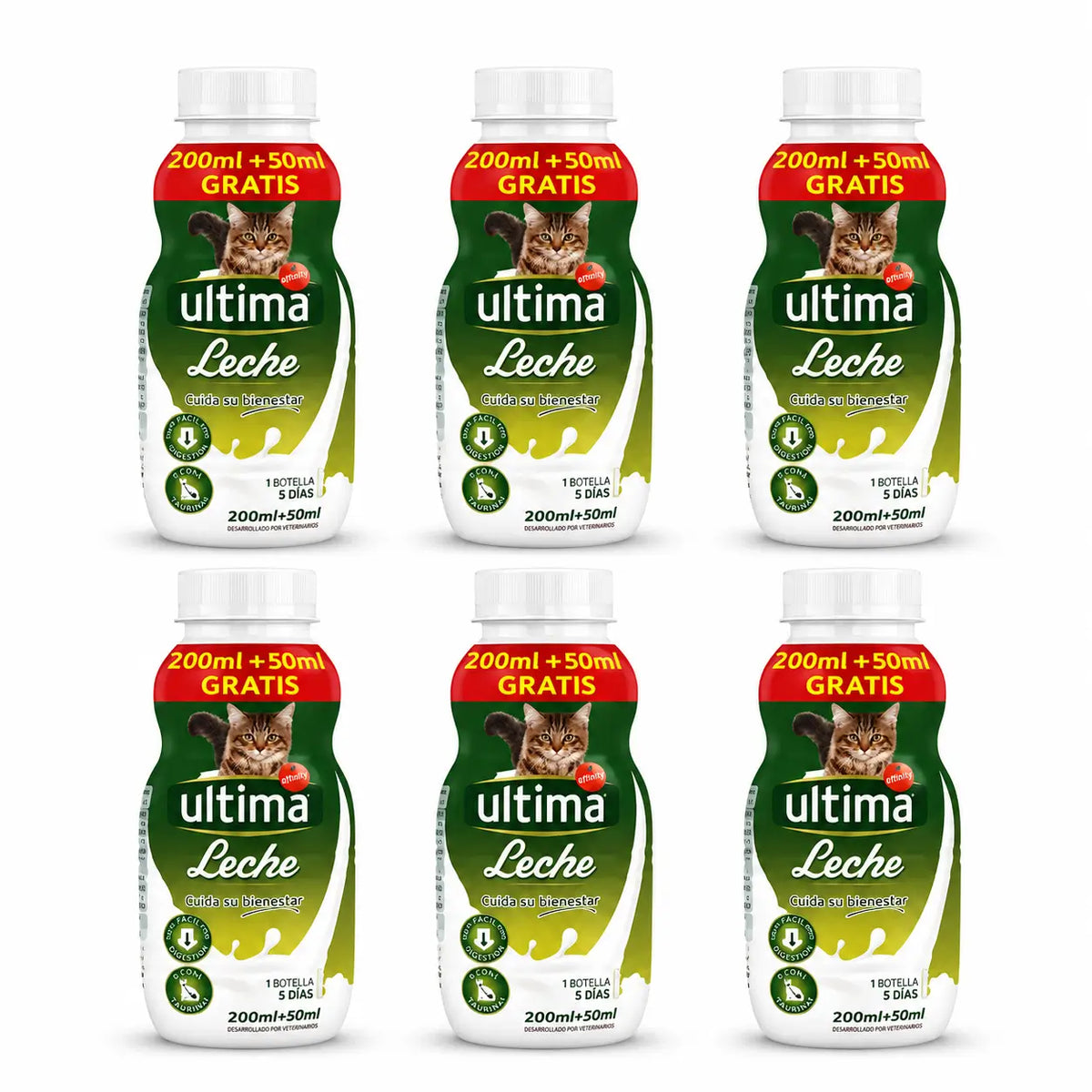 Ultima Lait pour chats et chatons 6 x 250 ml