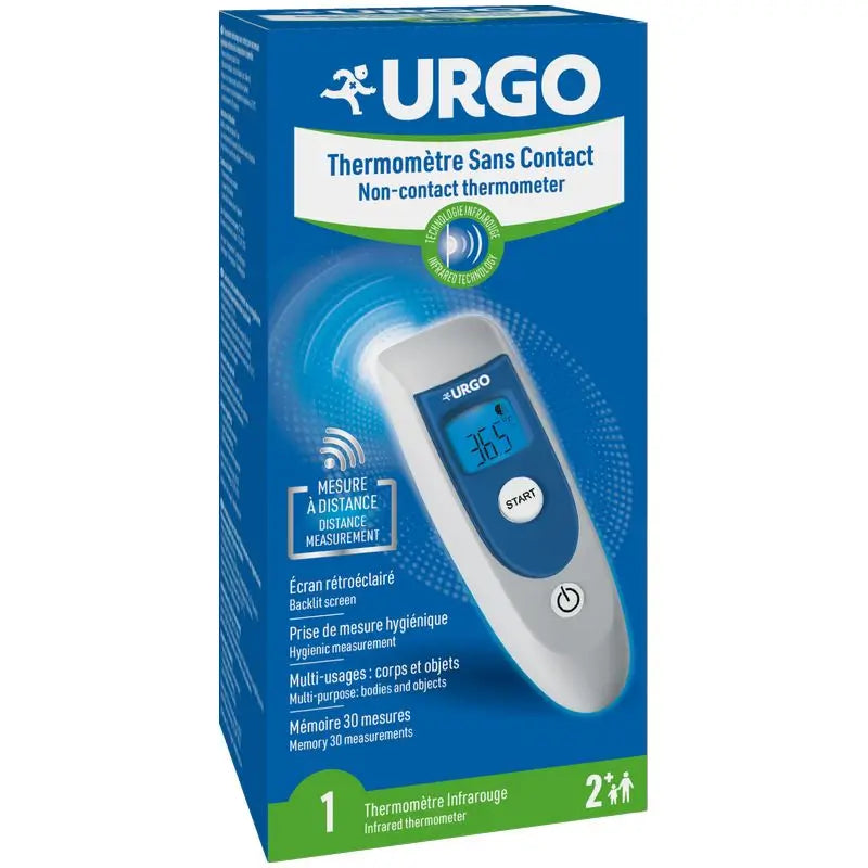 Thermomètre infrarouge sans contact Urgo