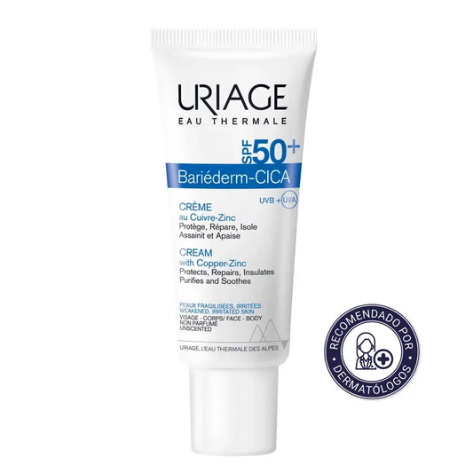 Uriage Bariéderm Cica Cream SPF 50+ 40 ml