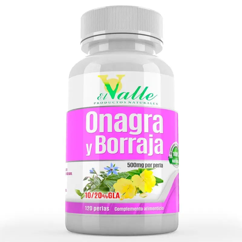 Valle Evening Primrose Borage Vit E , 120 pearls