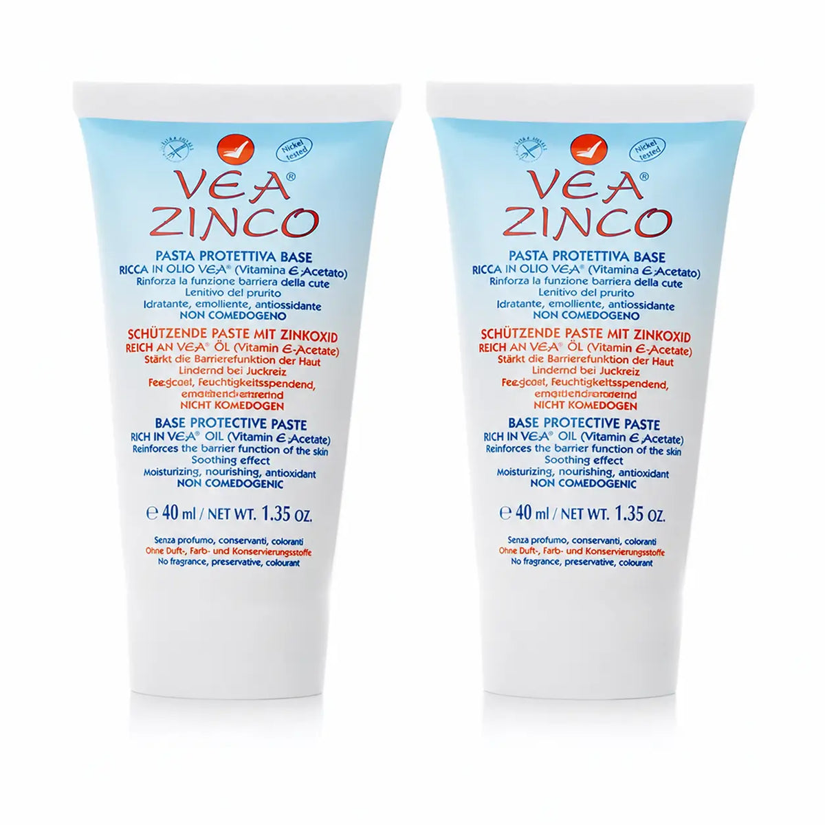 Voir Zinco Pâte protectrice 40 ml, lot de 2