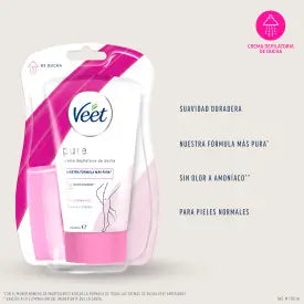 Veet Crème de Douche Dépilatoire Peau Normale 150 ml