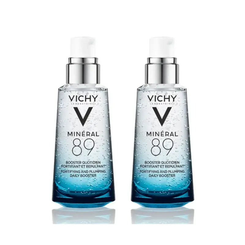 Vichy Minéral 89 Soin hydratant intense pour le visage, 2x50 ml