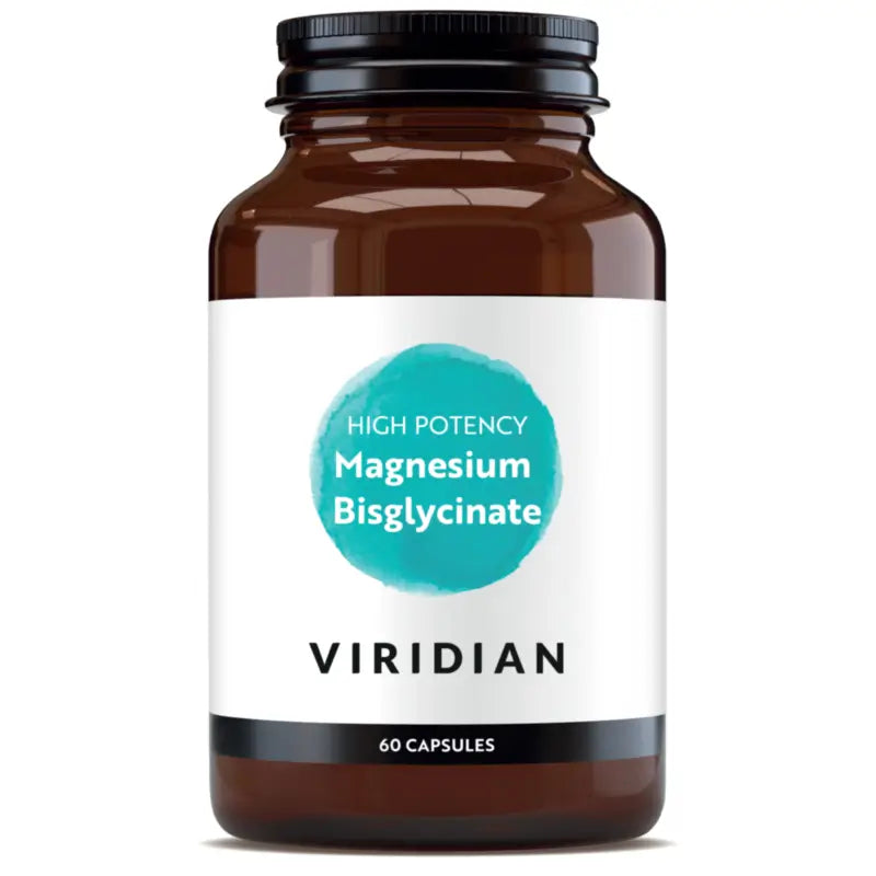 Viridian : bisglycinate de magnésium haute concentration, 60 gélules
