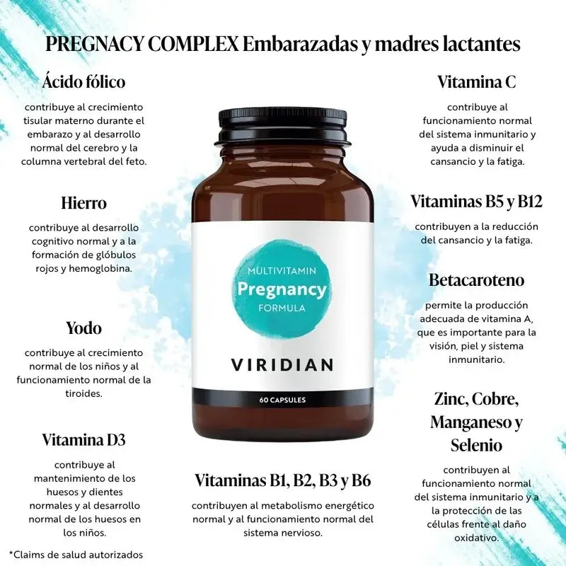 Viridian Pregnancy Complex 60Cap.Veg.