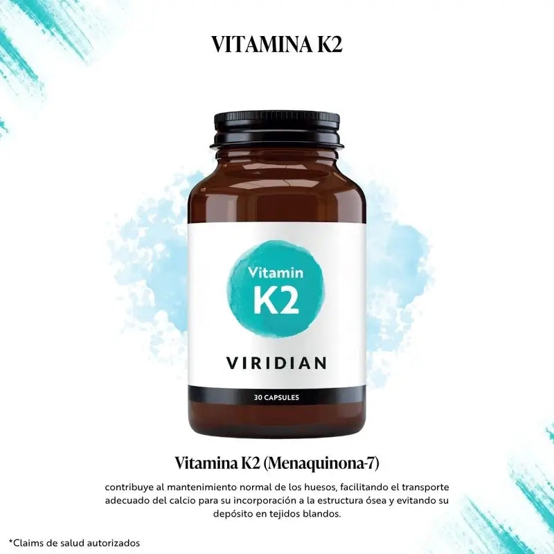 Viridian Vitamine K2 50Ug 30Cap.Veg.