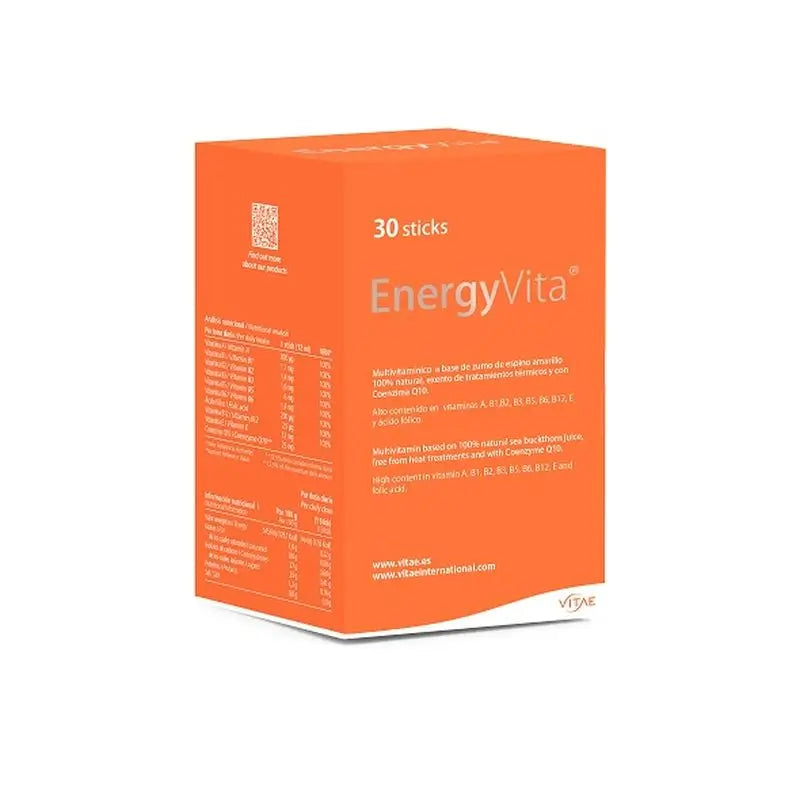 EnergyVita 30 sachets – With vitamins, coenzyme Q10 and sea buckthorn