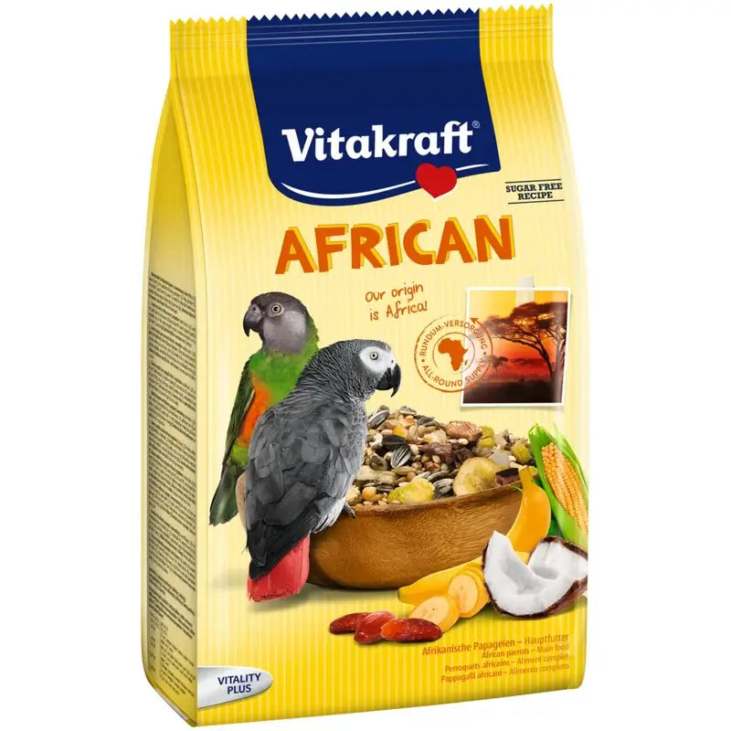 Vitakraft Perroquets gris d'Afrique 750 grammes