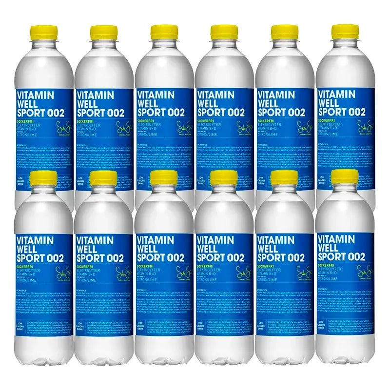 Vitamin Well Sport 002 , paquet de 12 x 500 ml