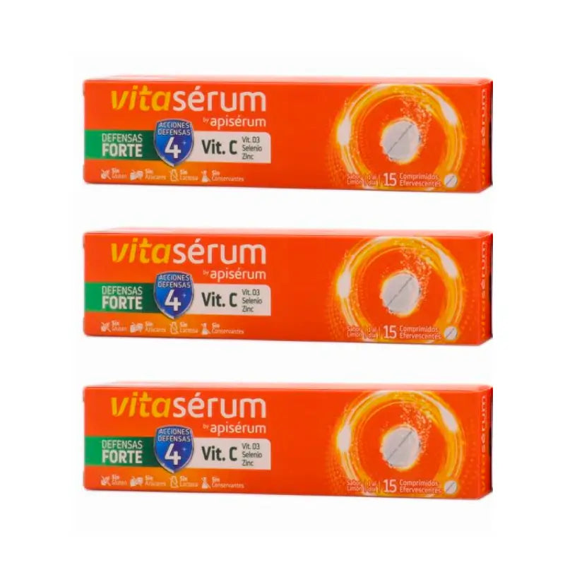 VitaSérum Triplo Defensas Forte 3 x 15 comprimés