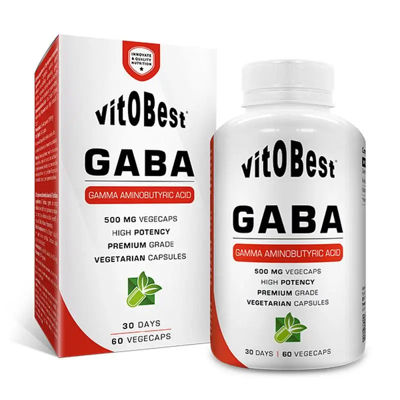 Vit.O.Best Gaba 500 Mg, 60 Cápsulas