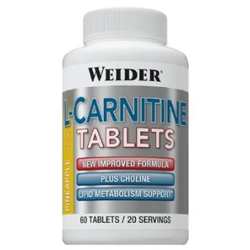 Weider Weider L-Carnitina Sabor Piña 60Comp.Mast.