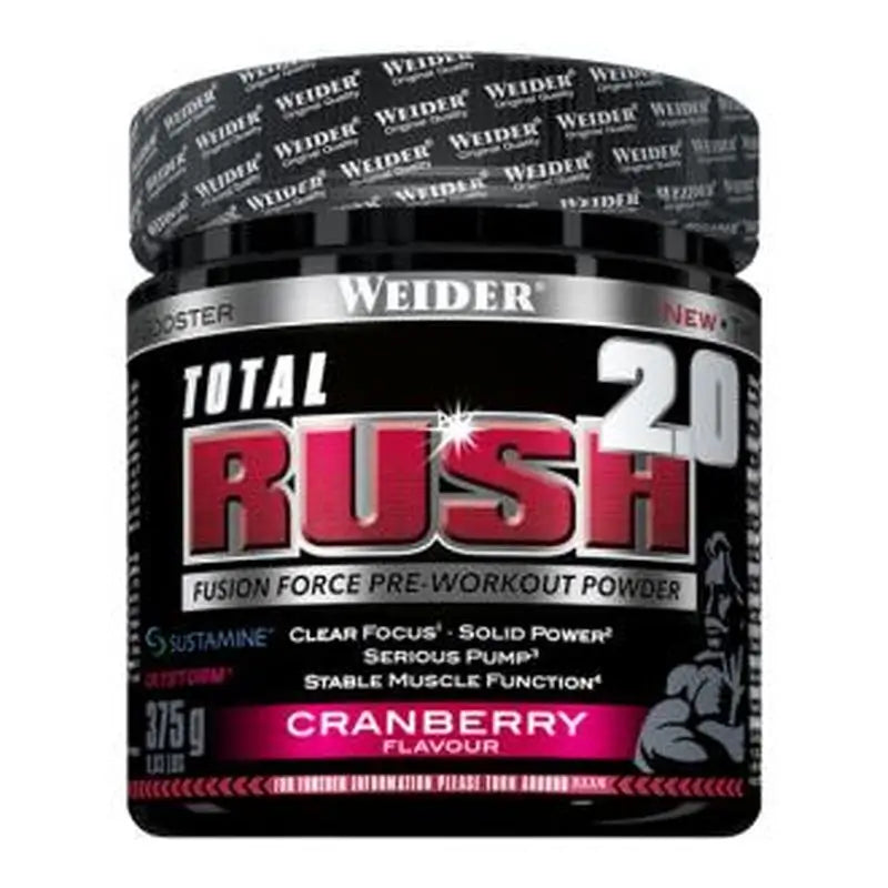 Weider Weider Total Rush 2.0 Cranberry 375Gr.