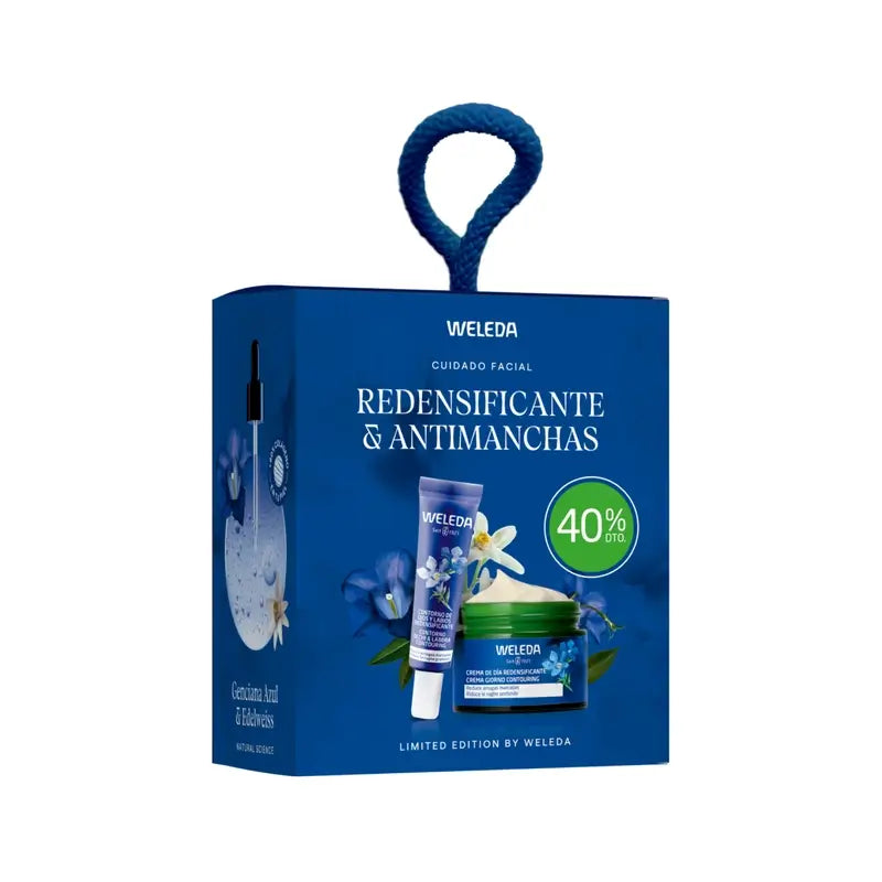 Soin contour des yeux redensifiant Weleda + Crème de jour (40 % de réduction)