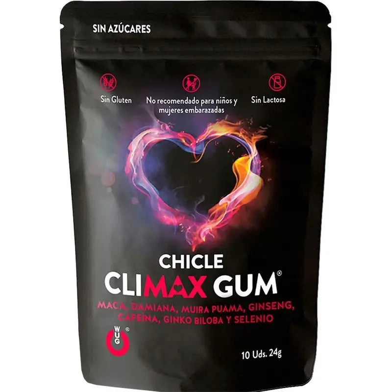 Wug Chicles Climax Gum 10 Uds
