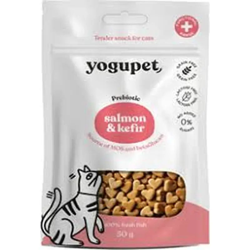 Yogupet Cat Snack semi-humide Porc & Yoghourt, 50 g