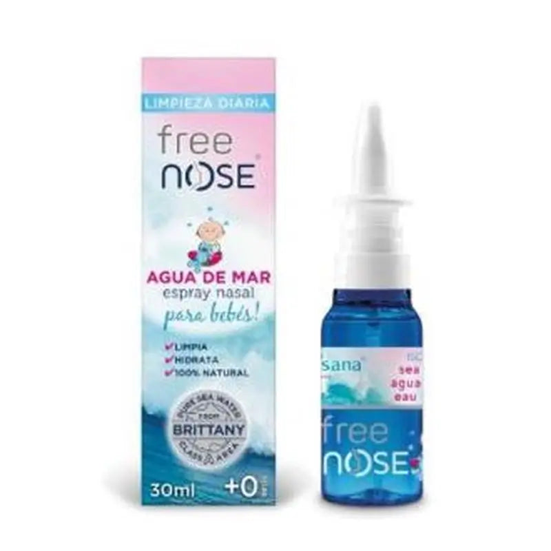 Ysana Free Nose Agua De Mar Isotonic +0 Spray Nasal 30Ml