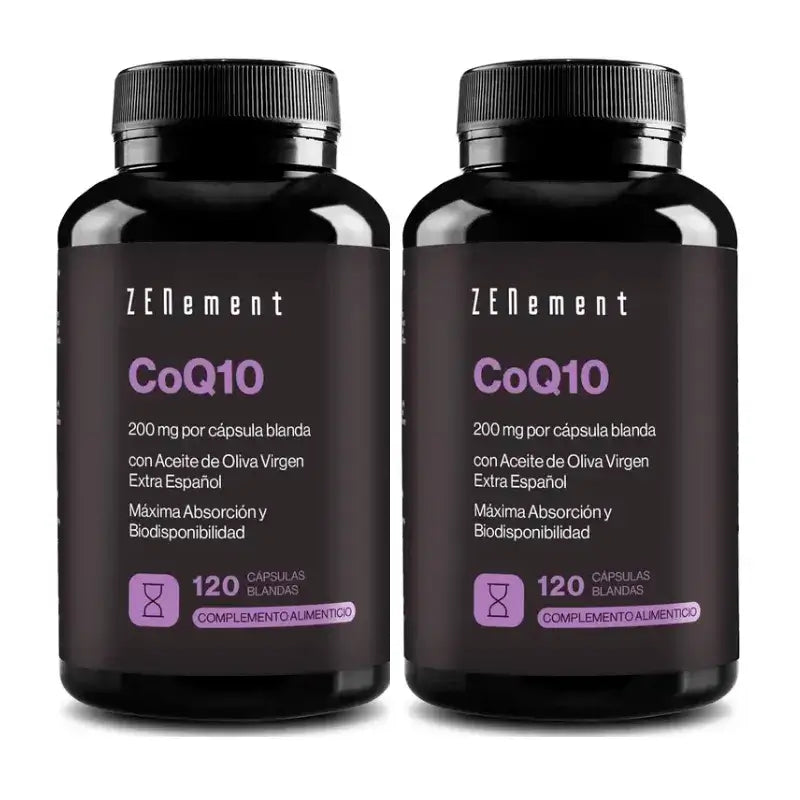 Zenement Coq10 200 Mg, Pack 2 x 120 softgels