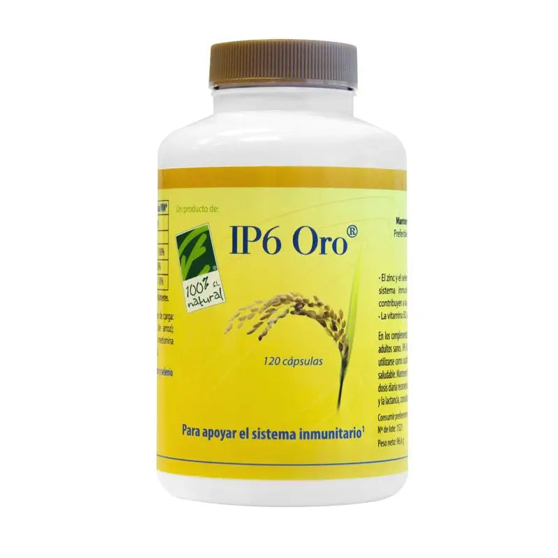 100%Natura Ip6 Gold , 120 capsules