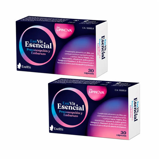 Exelvit Essentiel Préconception et Grossesse , Duplo 2x30 Capsules