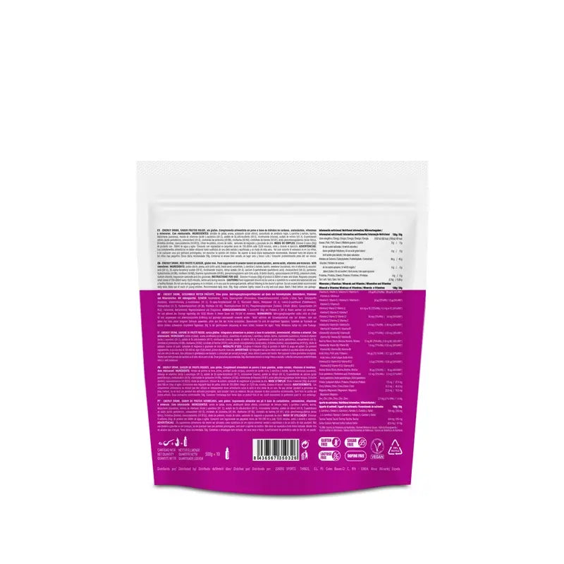 226Ers Energy Drink Boisson énergétique aux fruits rouges, 500 g